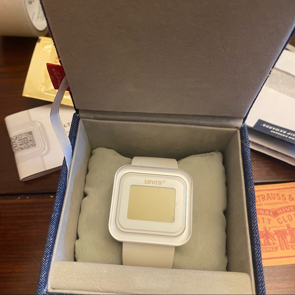 Levi’s watch and box